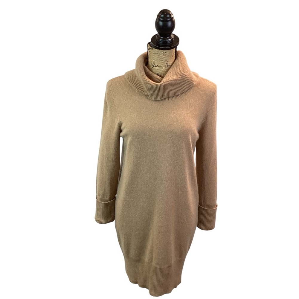 Repeat Cashmere Cowl Neck Long Sweater